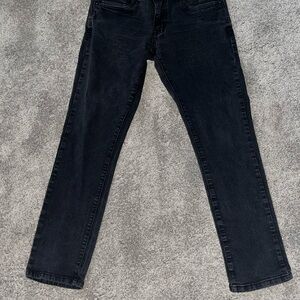 Kenneth Cole Slim Fit Black Jeans
